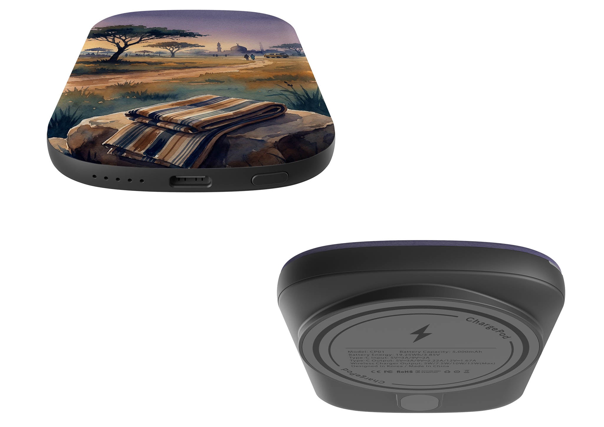 Aso-Oke Accent in the Landscape by Tobi Akinyemi — MagSafe CHARGEPOD — Finnaij
