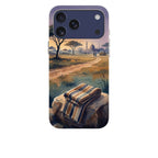 Aso-Oke Accent in the Landscape by Tobi Akinyemi — iPhone Bio-degradable Case — Finnaij