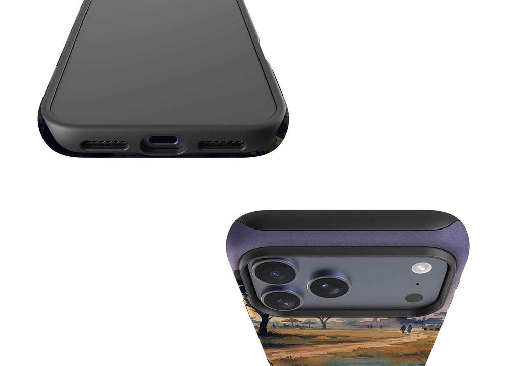 Aso-Oke Accent in the Landscape by Tobi Akinyemi — Tough Case for iPhone — Finnaij