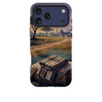 Aso-Oke Accent in the Landscape by Tobi Akinyemi — MagSafe Tough Case for iPhone — Finnaij