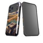 Aso-Oke Accent in the Landscape by Tobi Akinyemi — Impact Armour MagSafe Case for iPhone — Finnaij