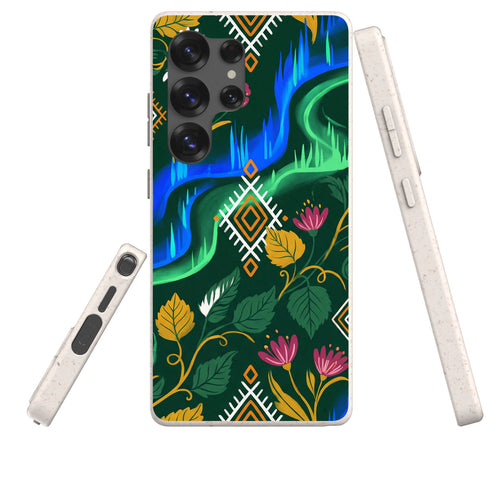 Aurora Birch Bloom by Aino Kallio Bio-degradable Case for Samsung Galaxy — Finnaij