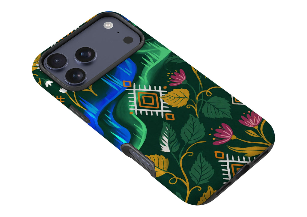 Aurora Birch Bloom by Aino Kallio Tough Case for iPhone — Finnaij