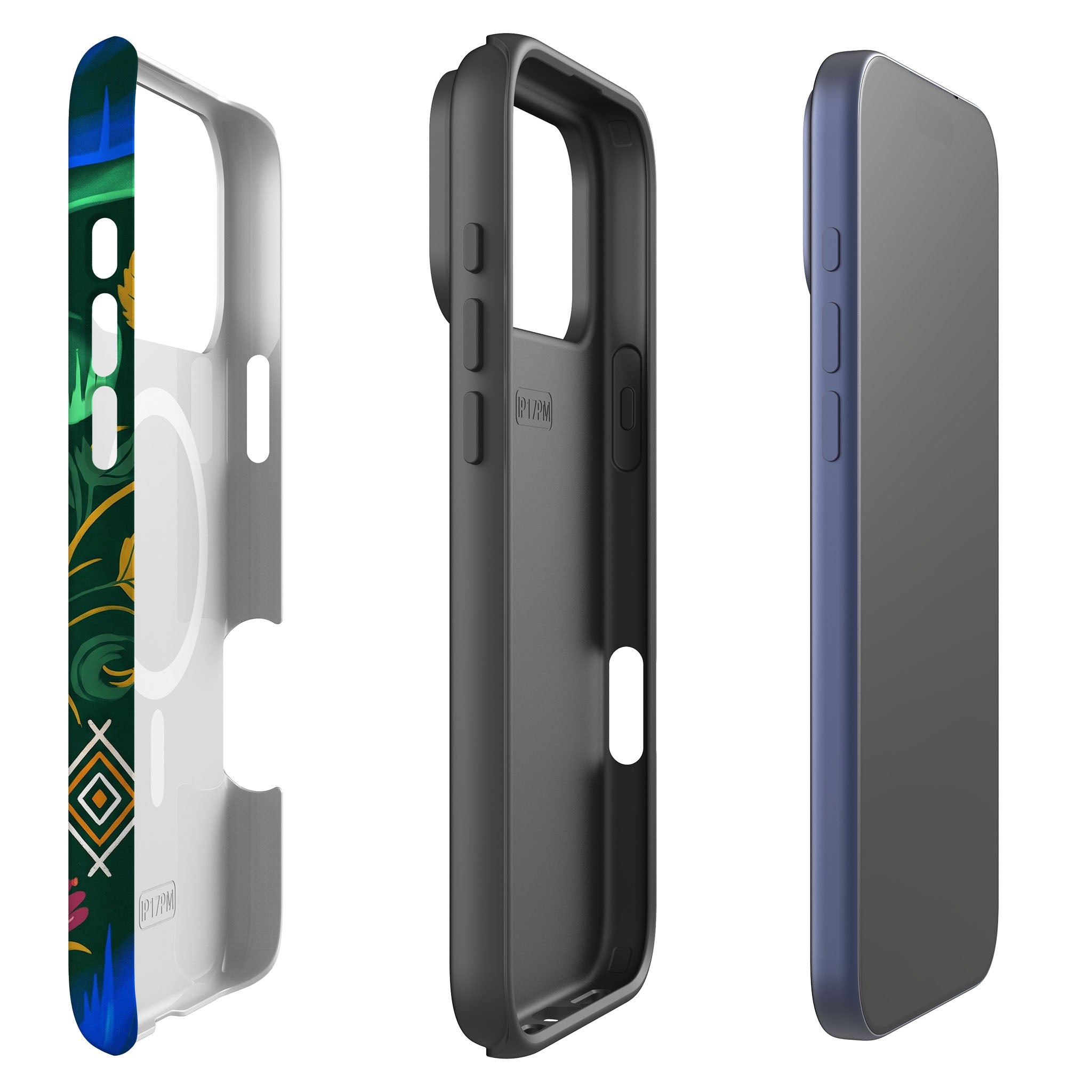Aurora Birch Bloom by Aino Kallio — Magsafe Tough Case for iPhone — Finnaij
