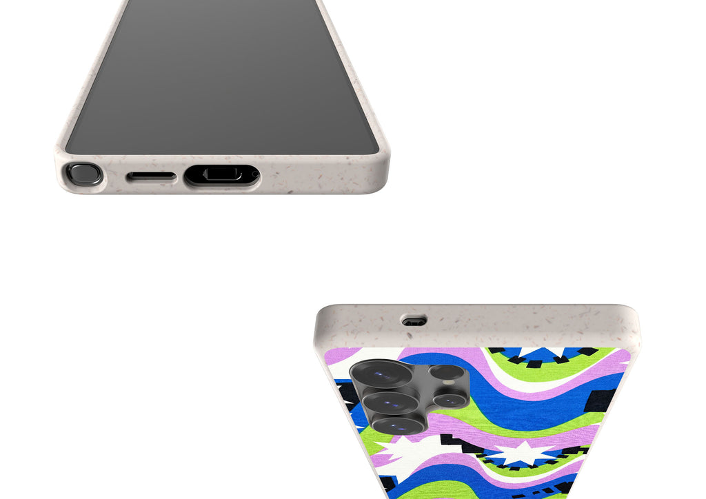 Aurora Pop Burst by Salla Niemi Bio-degradable Case for Samsung Galaxy — Finnaij