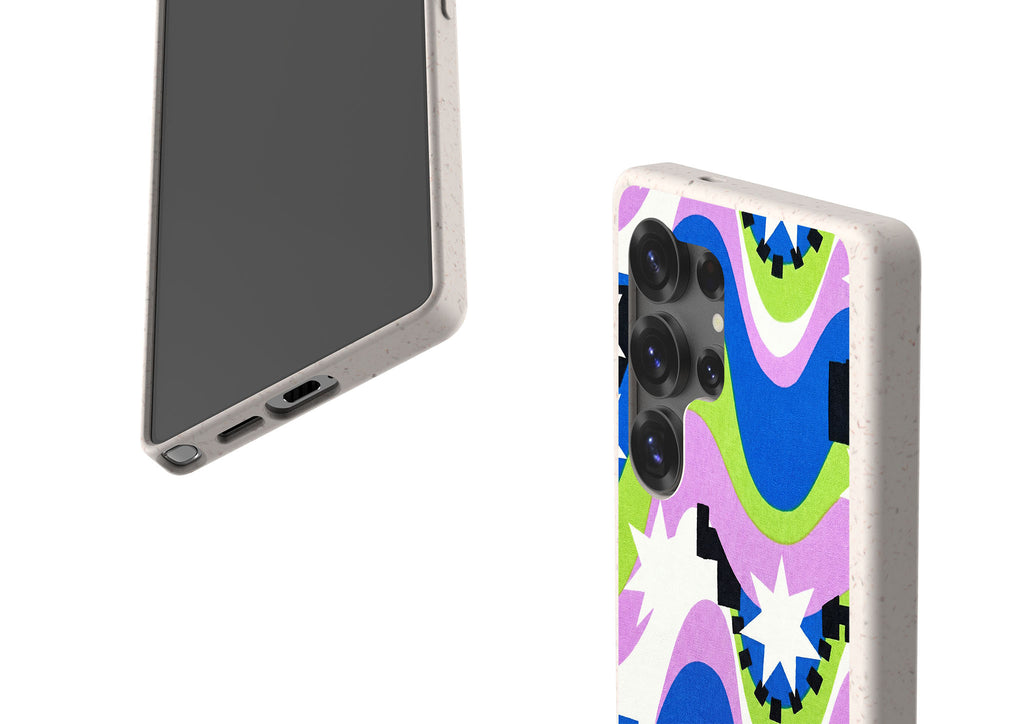 Aurora Pop Burst by Salla Niemi Bio-degradable Case for Samsung Galaxy — Finnaij