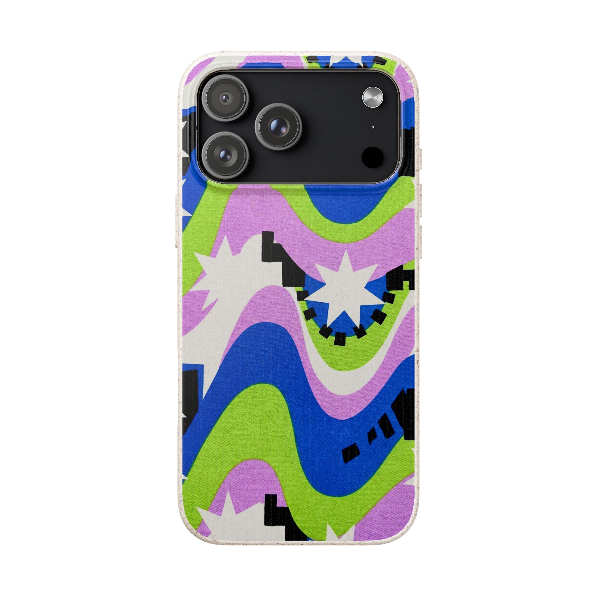 Aurora Pop Burst by Salla Niemi — iPhone Bio-degradable Case — Finnaij