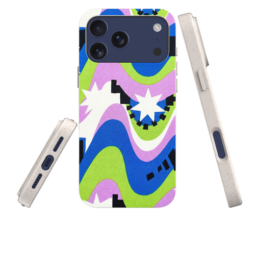 Aurora Pop Burst by Salla Niemi Bio-degradable Case for iPhone — Finnaij