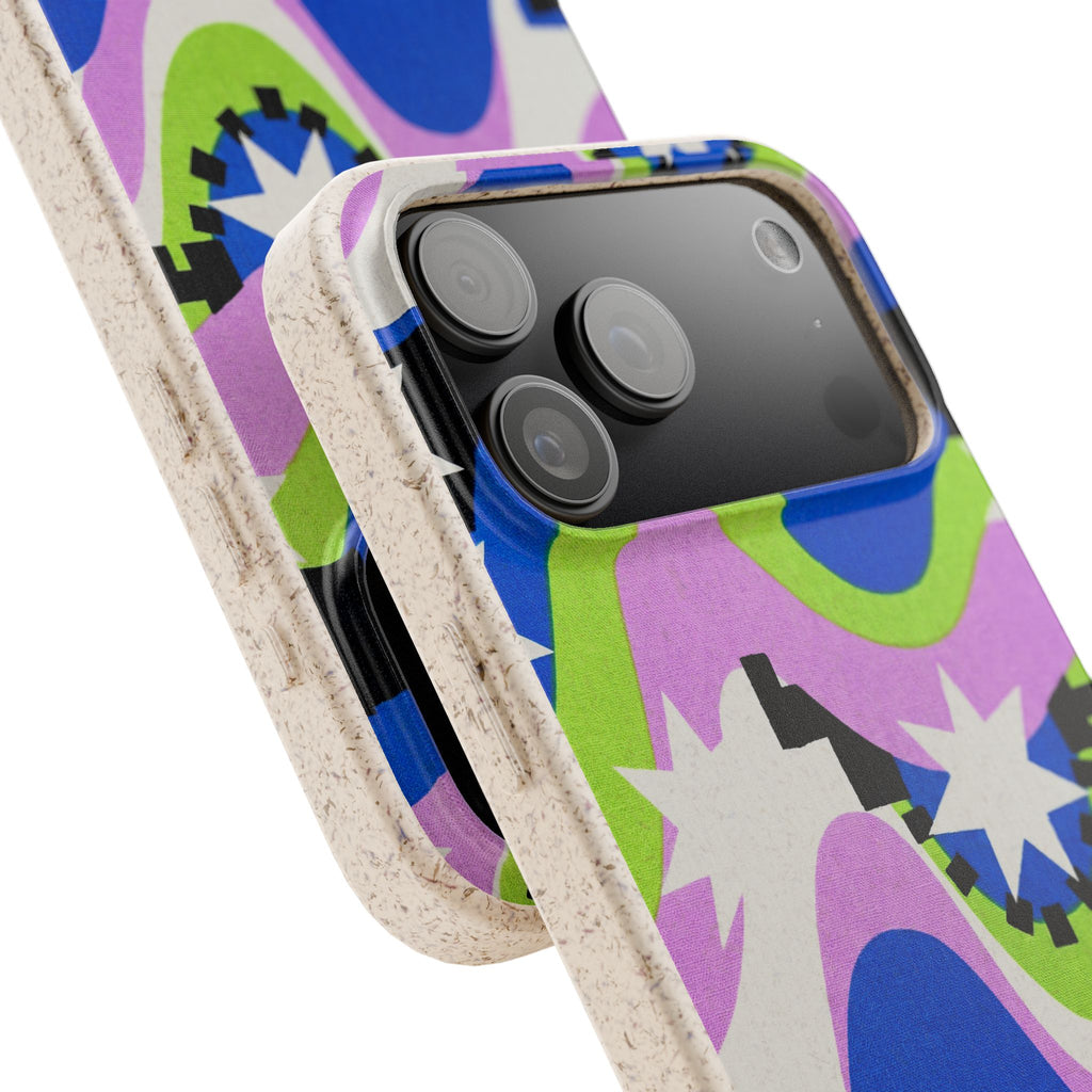 Aurora Pop Burst by Salla Niemi — iPhone Bio-degradable Case — Finnaij