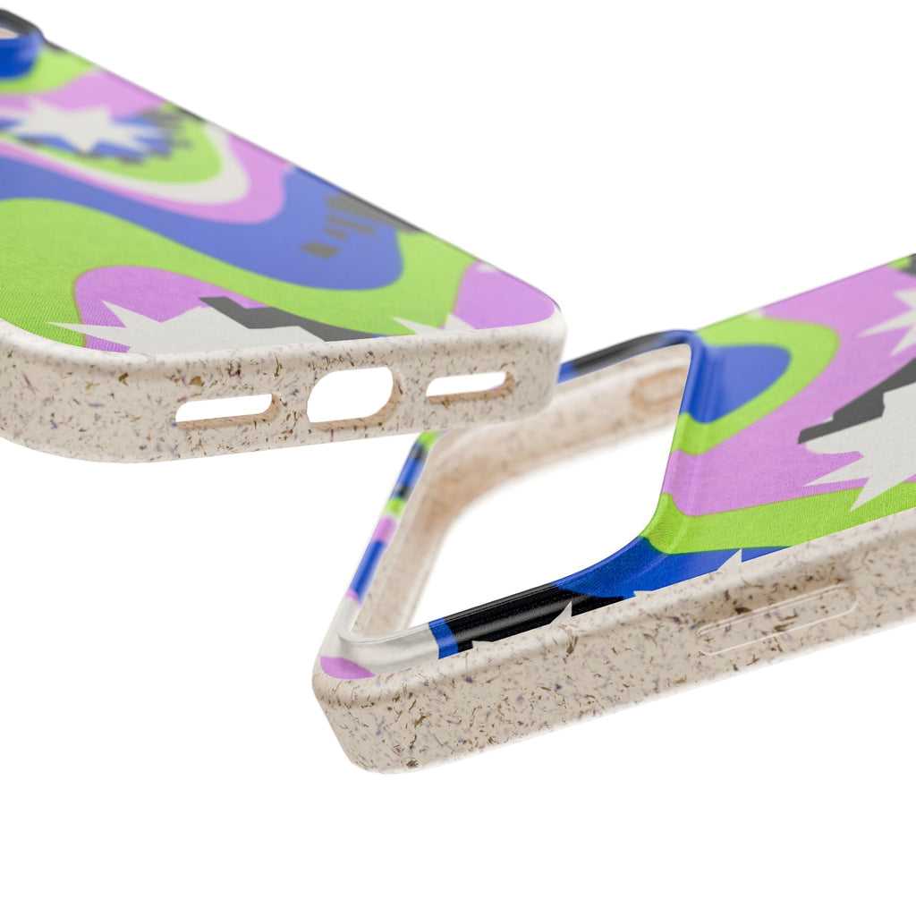 Aurora Pop Burst by Salla Niemi — iPhone Bio-degradable Case — Finnaij