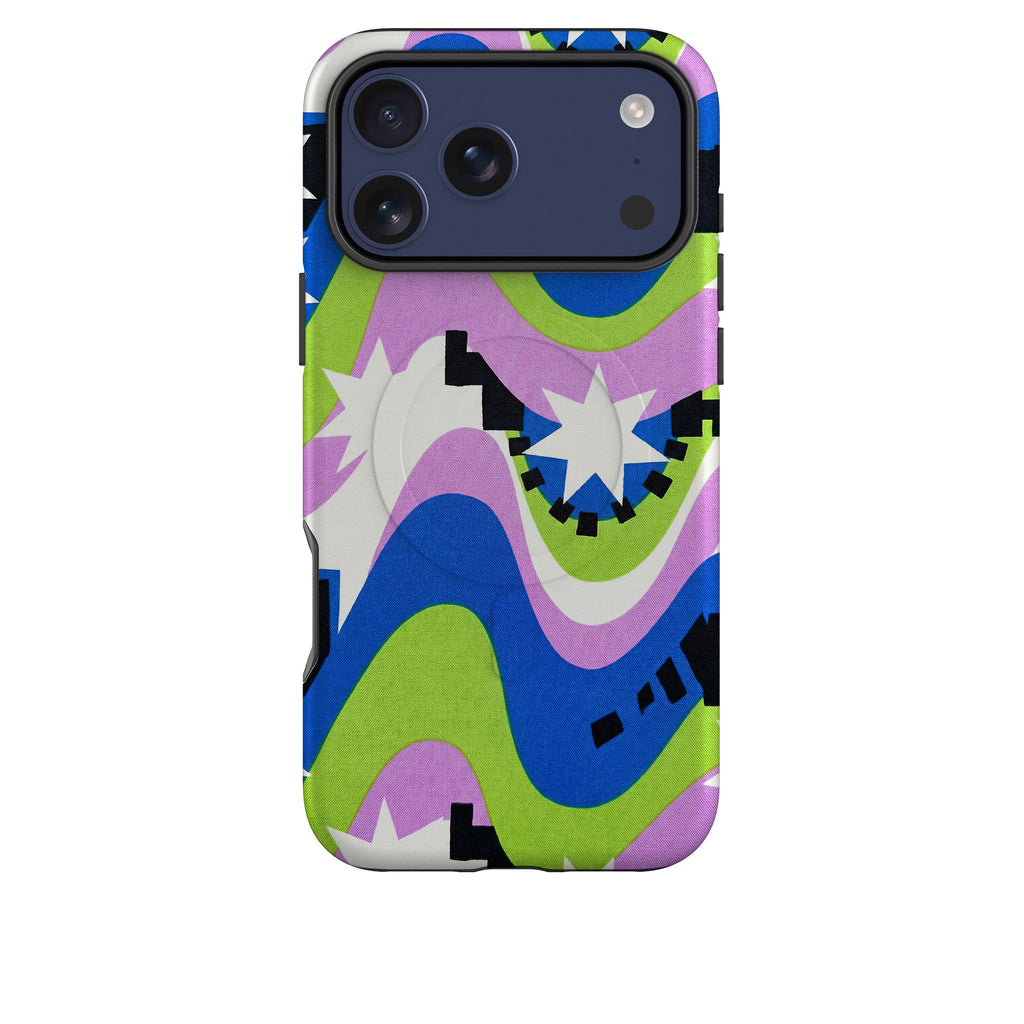 Aurora Pop Burst by Salla Niemi — Magsafe Tough Case for iPhone — Finnaij