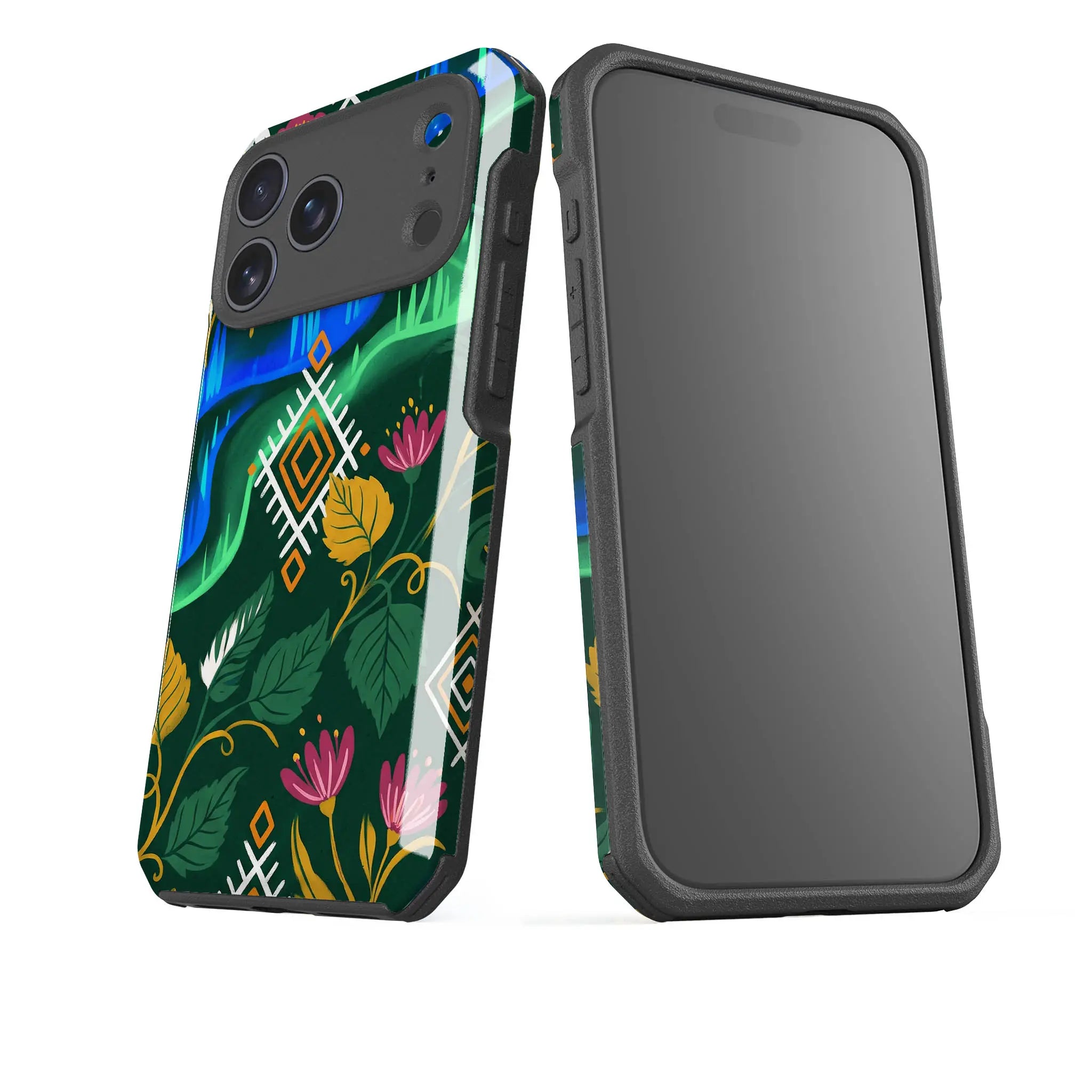 Aurora Birch Bloom by Aino Kallio — Impact Armour MagSafe Case for iPhone — Finnaij
