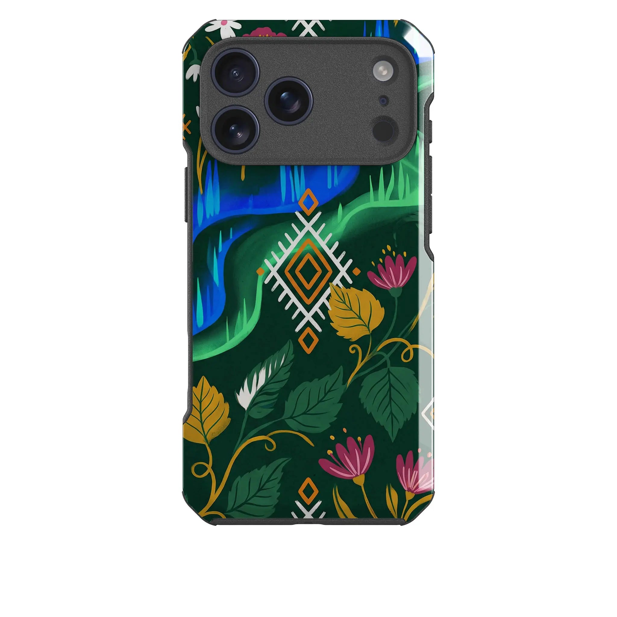 Aurora Birch Bloom by Aino Kallio — Impact Armour MagSafe Case for iPhone — Finnaij