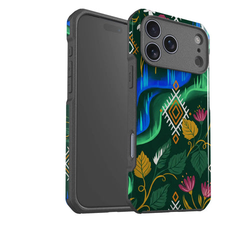 Aurora Birch Bloom by Aino Kallio — Impact Armour MagSafe Case for iPhone — Finnaij