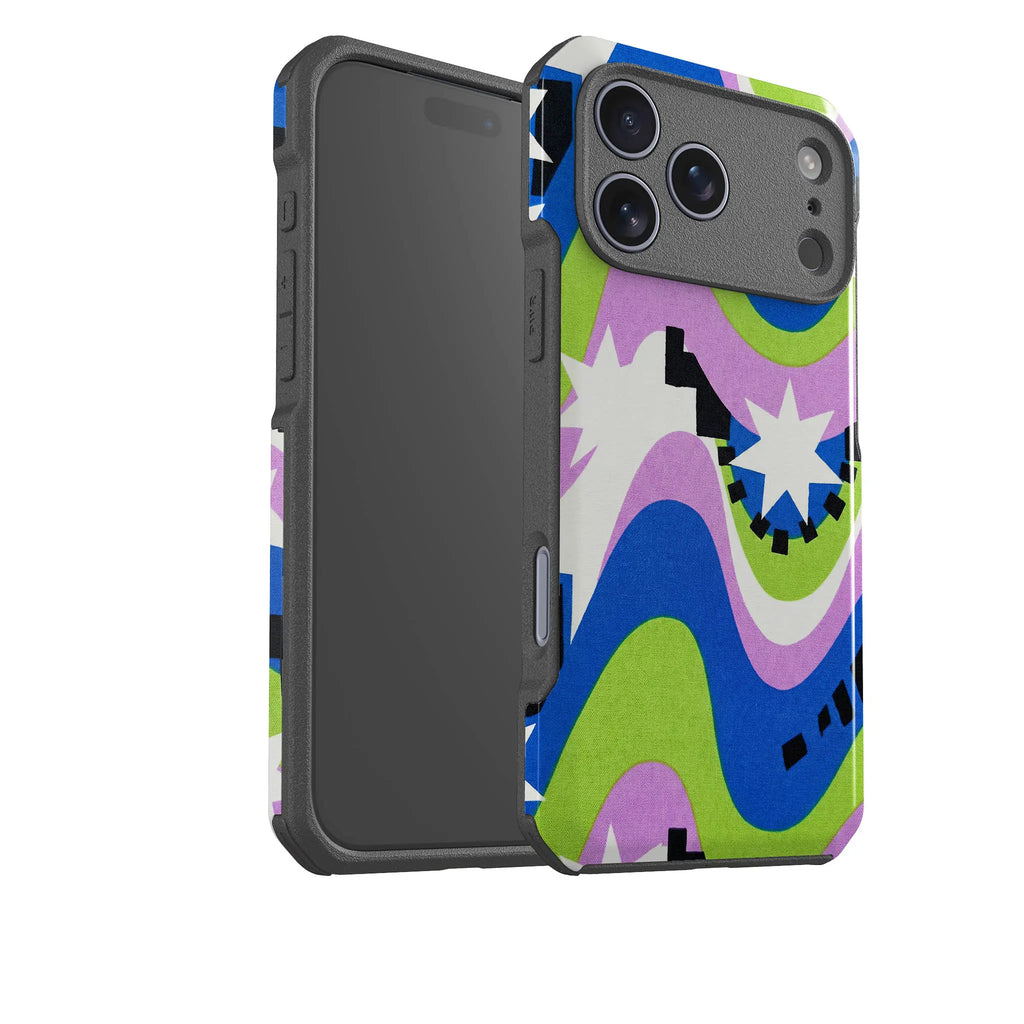 Aurora Pop Burst by Salla Niemi — Impact Armour MagSafe Case for iPhone — Finnaij