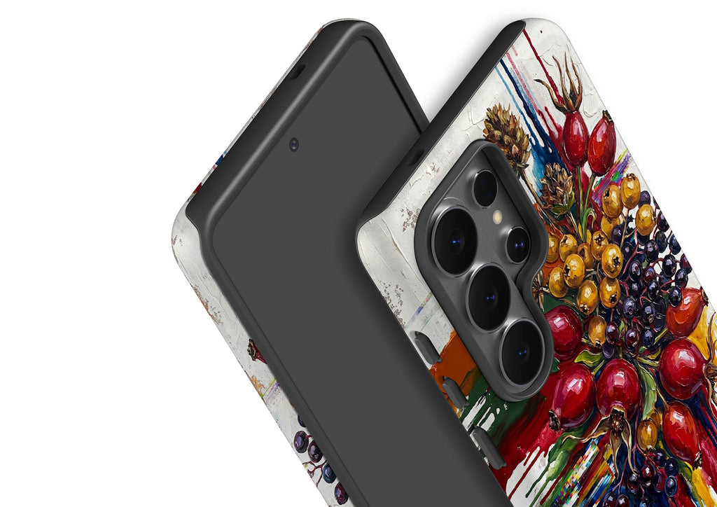 Autumn Berries and Botanicals by Frida Lövström — Tough Case for Samsung — Finnaij
