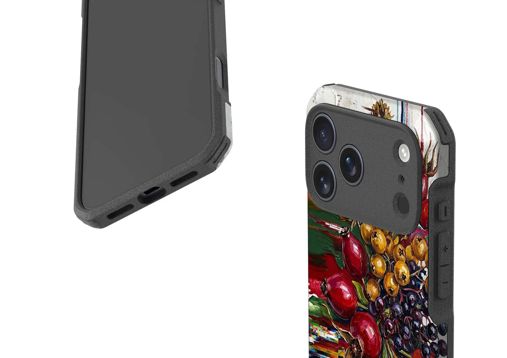 Autumn Berries and Botanicals by Frida Lövström — Impact Armour MagSafe Case for iPhone — Finnaij