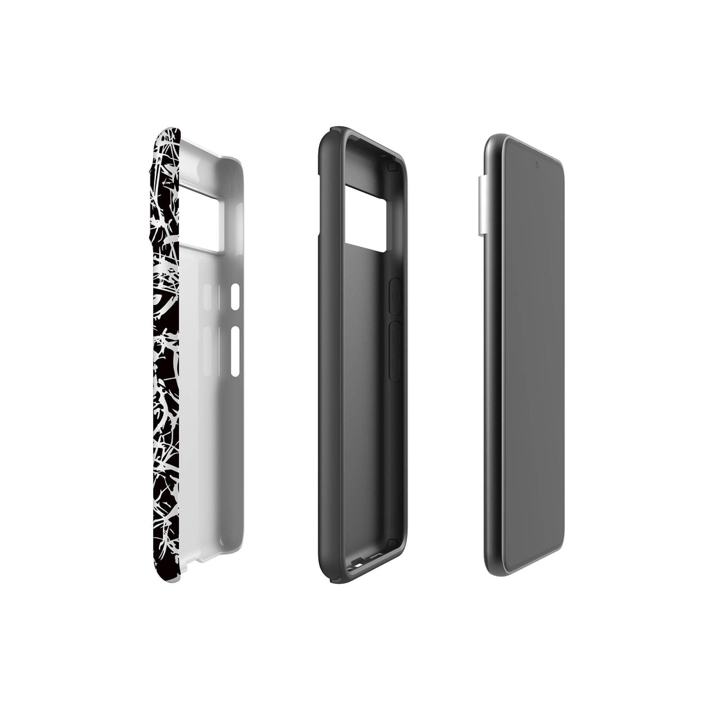 Black-White Grunge Tough Case for Google Pixel — Finnaij
