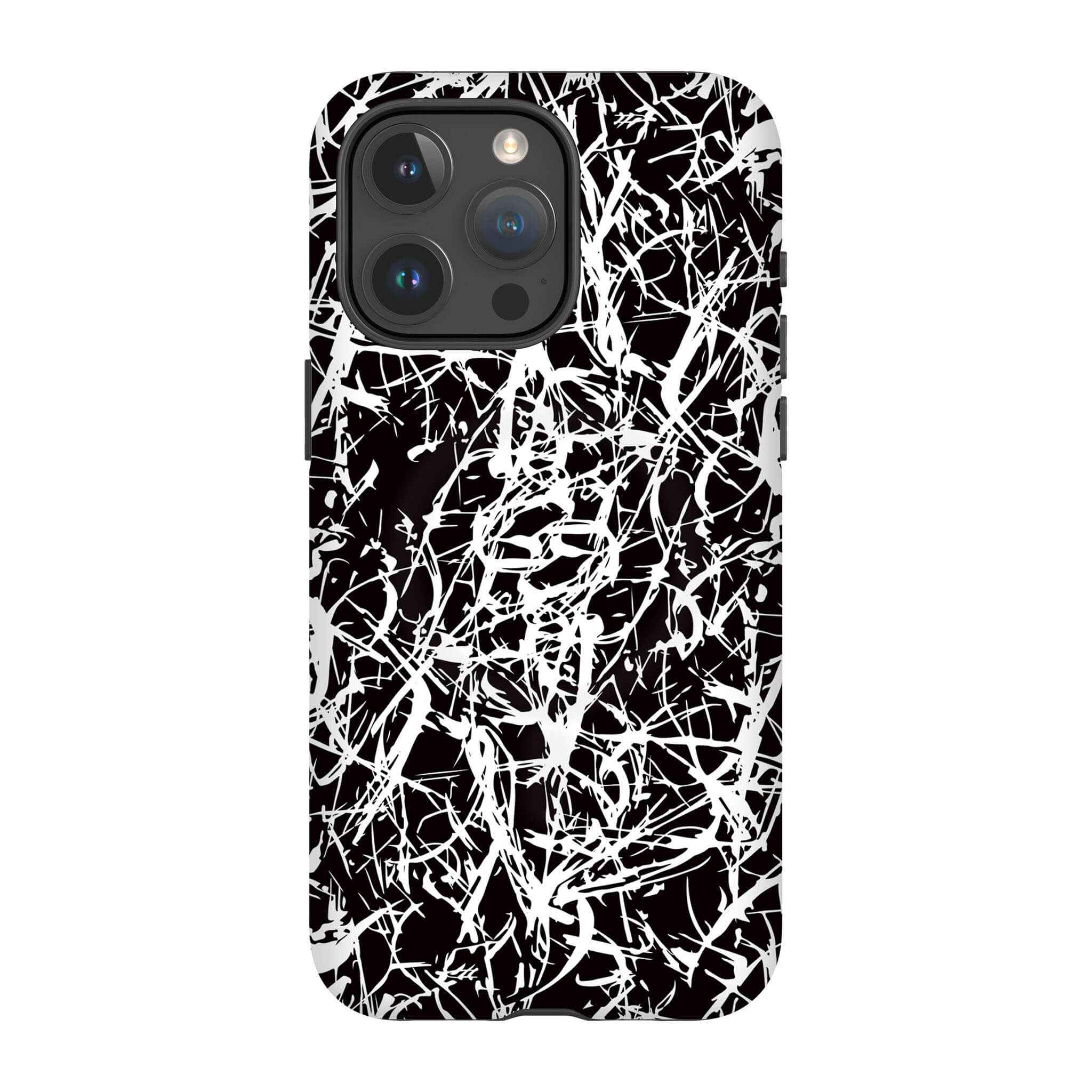 Black-White Grunge — Magsafe Tough Case for iPhone — Finnaij