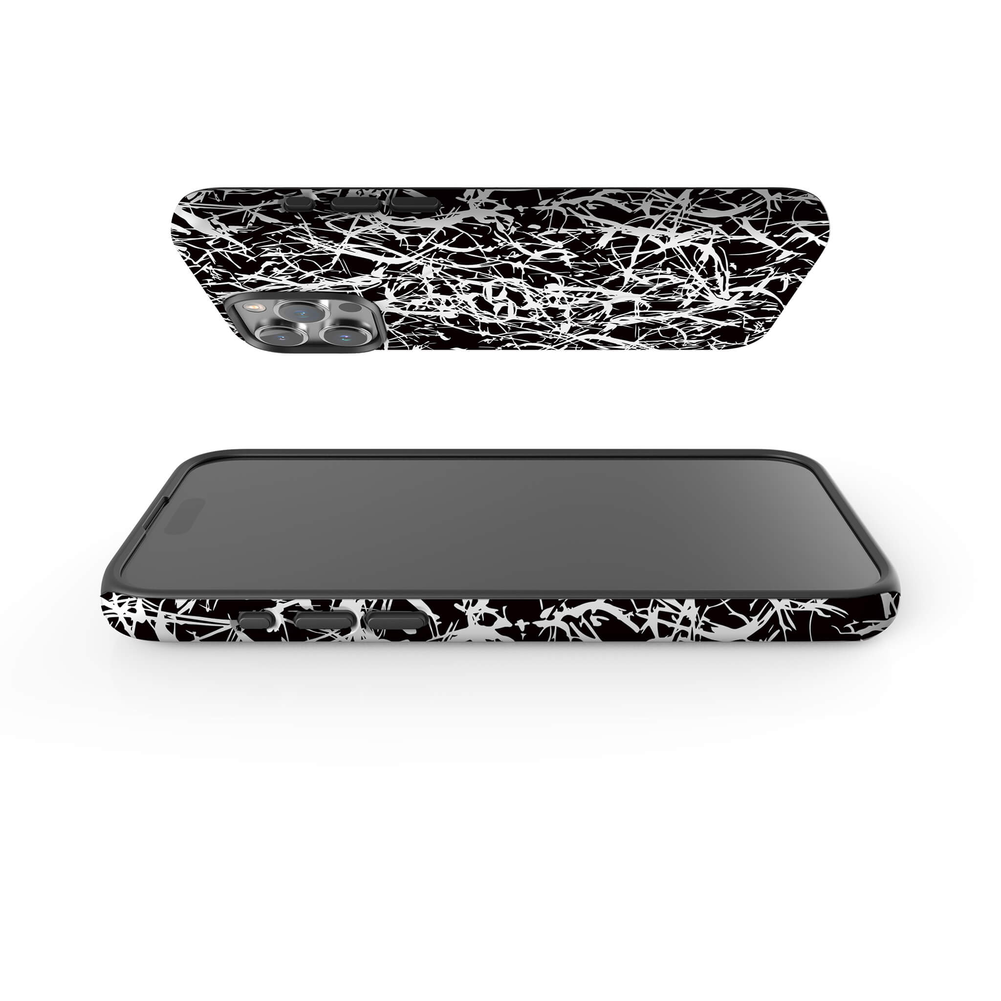 Black-White Grunge — Magsafe Tough Case for iPhone — Finnaij