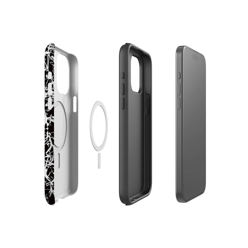 Black-White Grunge — Magsafe Tough Case for iPhone — Finnaij