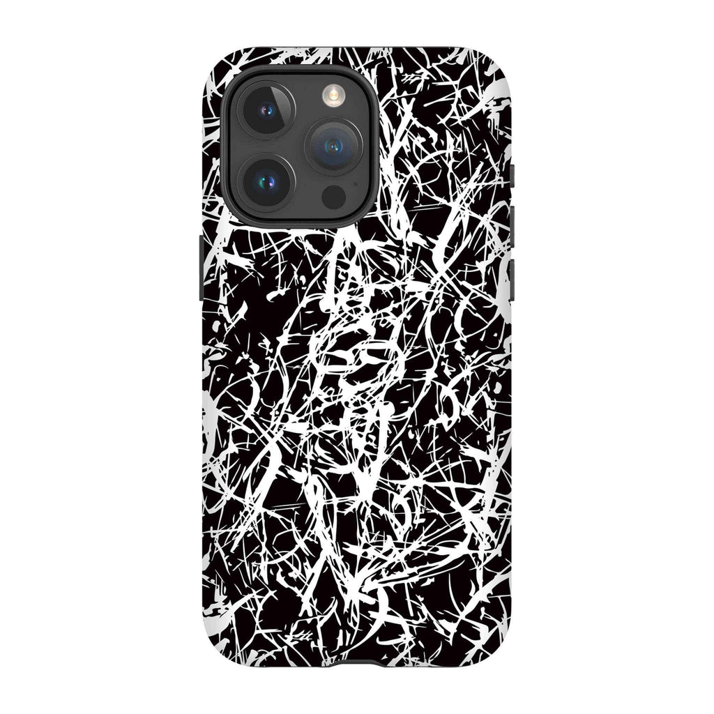 Black-White Grunge — Tough Case for iPhone — Finnaij