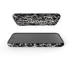 Black-White Grunge Tough Case for iPhone — Finnaij