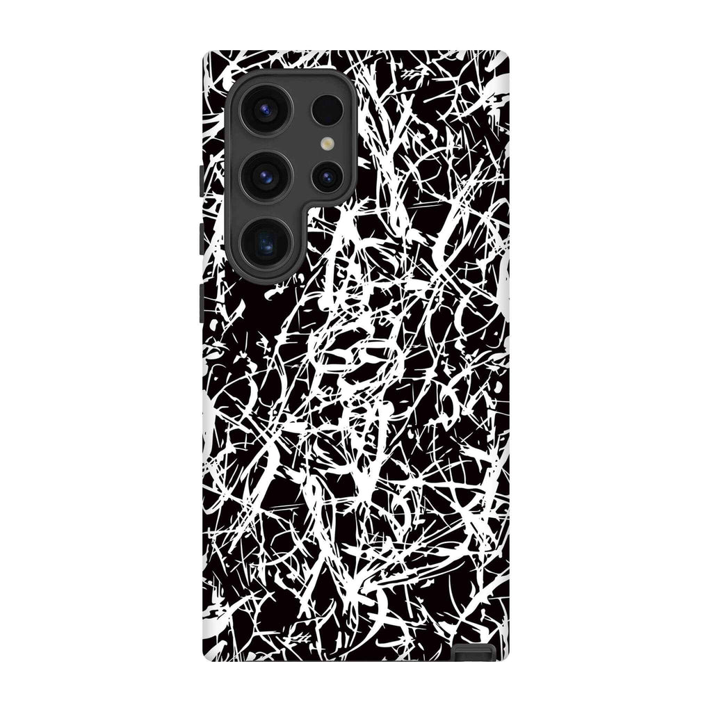 Black-White Grunge — Tough Case for Samsung Galaxy — Finnaij