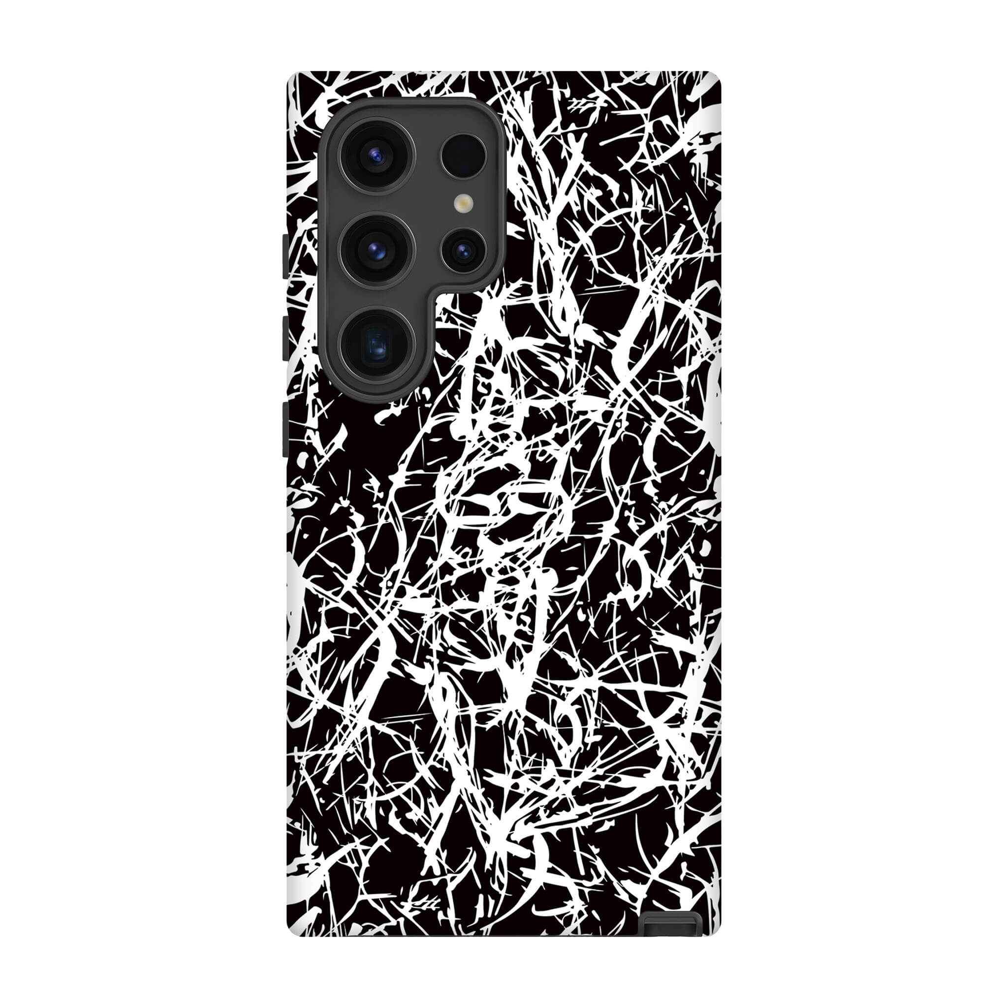 Black-White Grunge — Tough Case for Samsung Galaxy — Finnaij