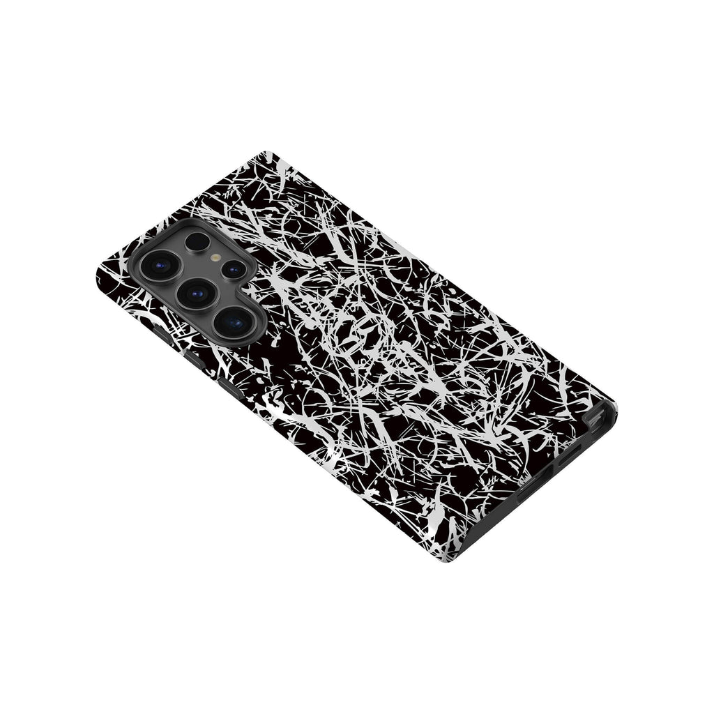 Black-White Grunge Tough Case for Samsung Galaxy — Finnaij