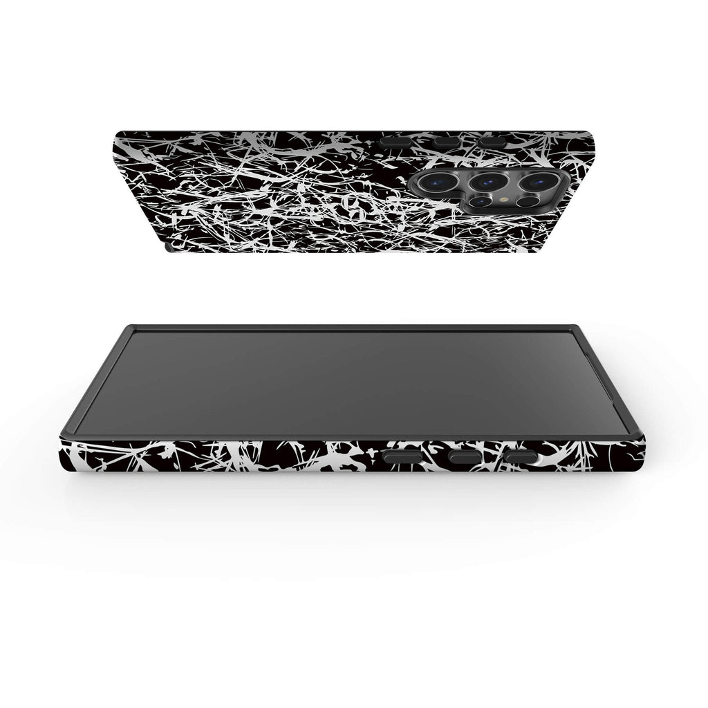 Black-White Grunge Tough Case for Samsung Galaxy — Finnaij