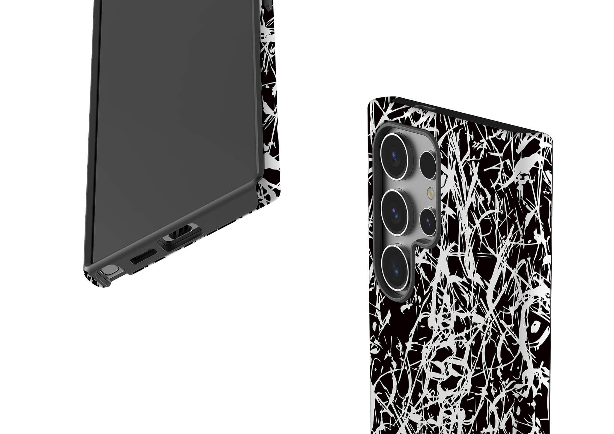 Black-White Grunge Tough Case for Samsung Galaxy — Finnaij