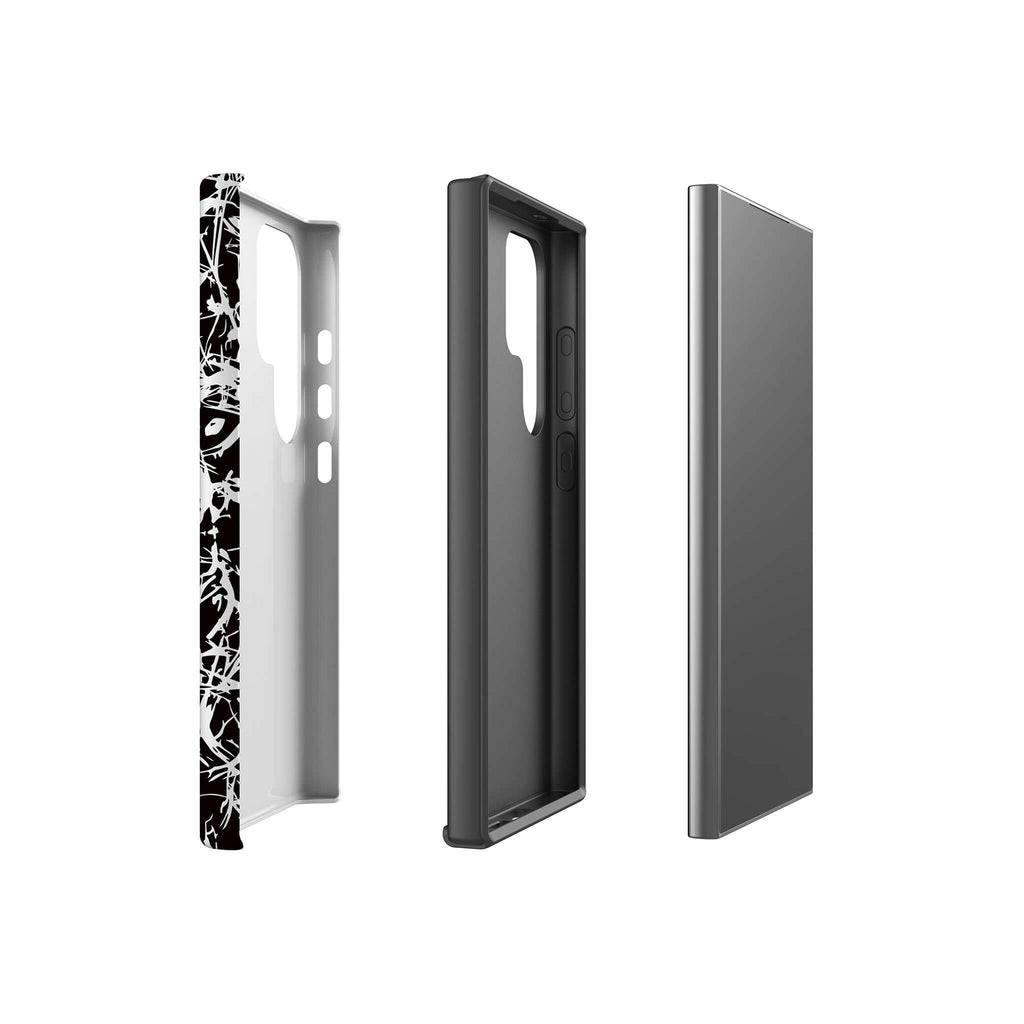 Black-White Grunge Tough Case for Samsung Galaxy — Finnaij