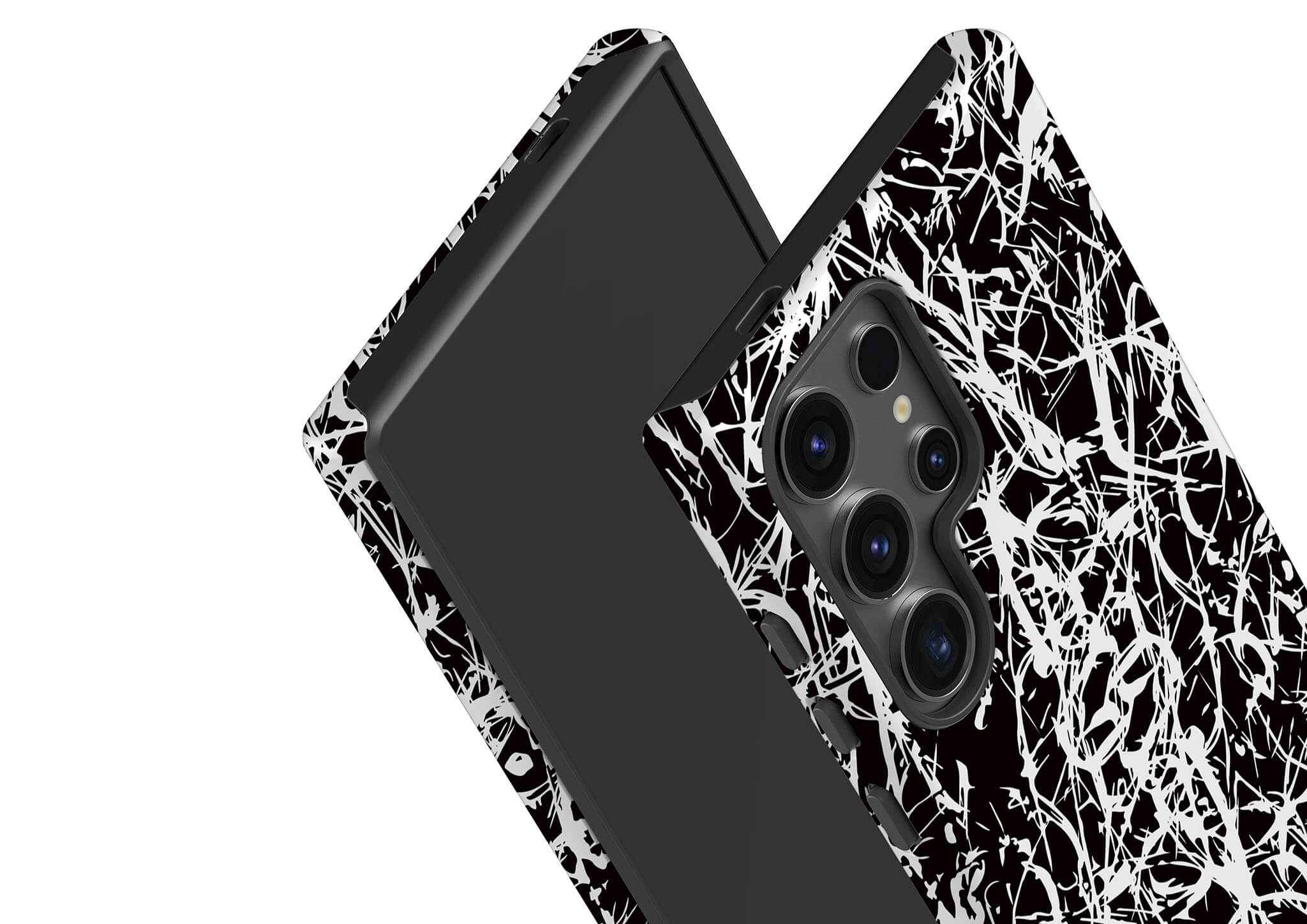 Black-White Grunge — Tough Case for Samsung Galaxy — Finnaij
