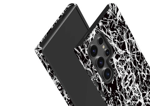Black-White Grunge — Tough Case for Samsung — Finnaij