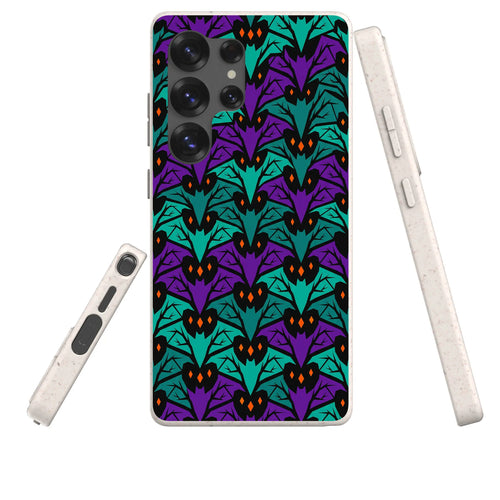 Bat Forest — Samsung Galaxy Bio-degradable Case — Three Quarter — Finnaij
