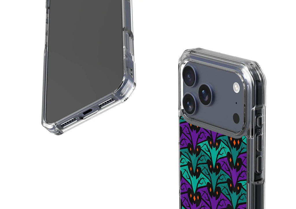 Bat Forest — Magsafe Clear Impact Case for iPhone — Finnaij