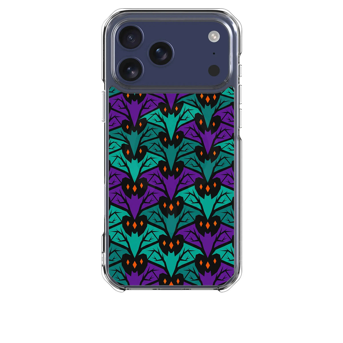 Bat Forest — Magsafe Clear Impact Case for iPhone — Finnaij