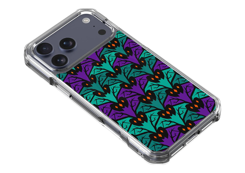 Bat Forest — Magsafe Clear Impact Case for iPhone — Finnaij