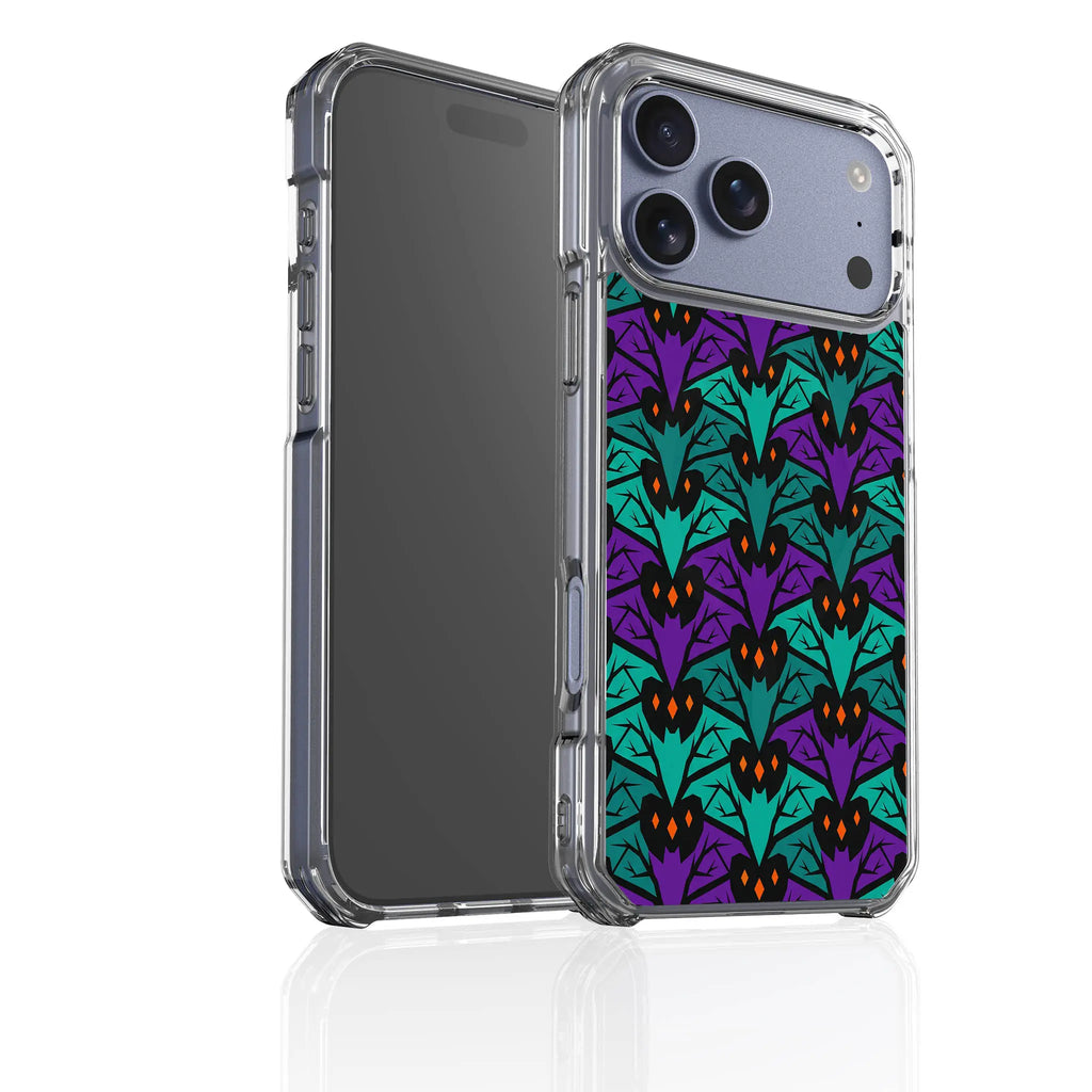 Bat Forest — Magsafe Clear Impact Case for iPhone — Finnaij
