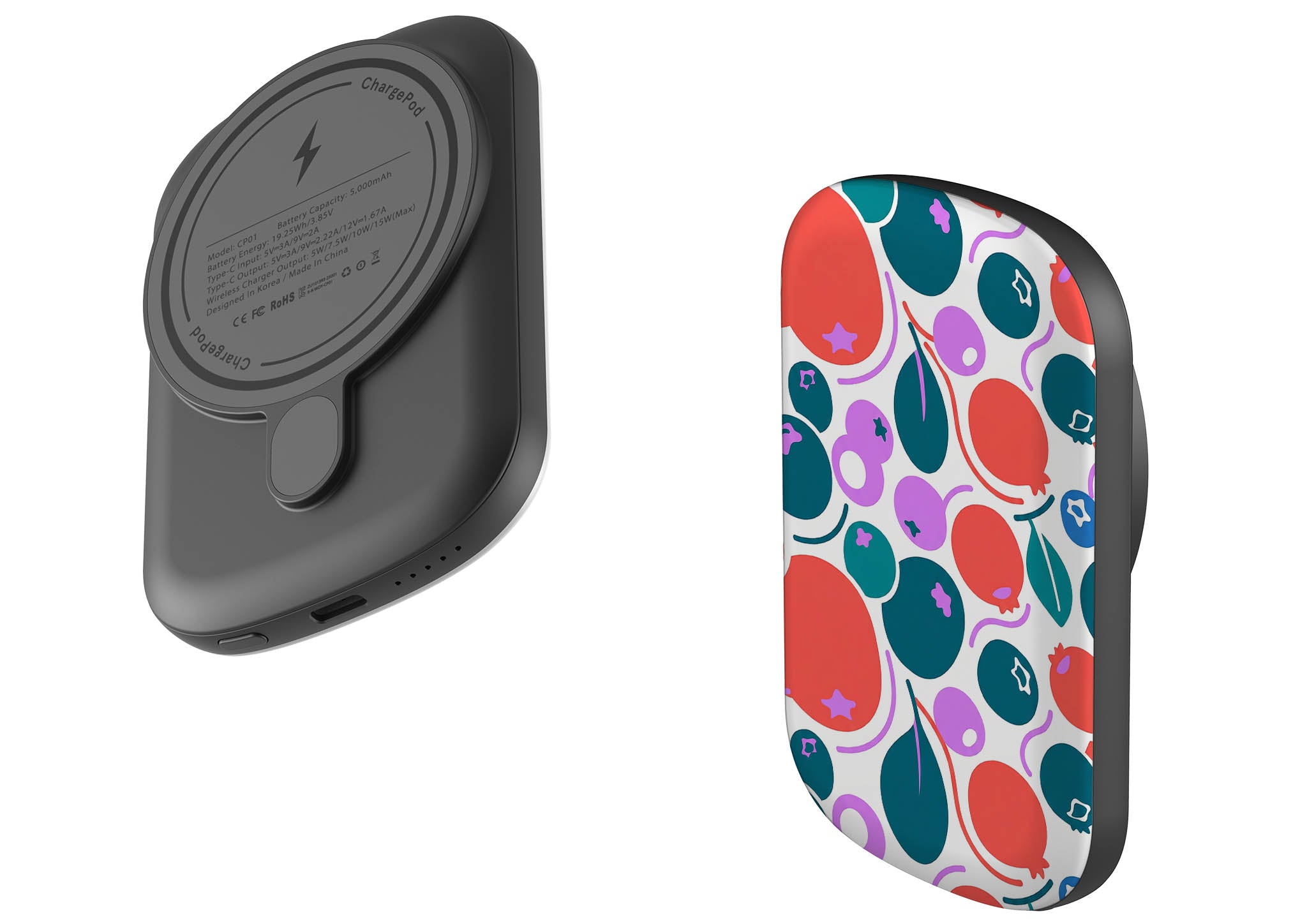 Berry Icon Remix by Salla Niemi — MagSafe CHARGEPOD — Finnaij