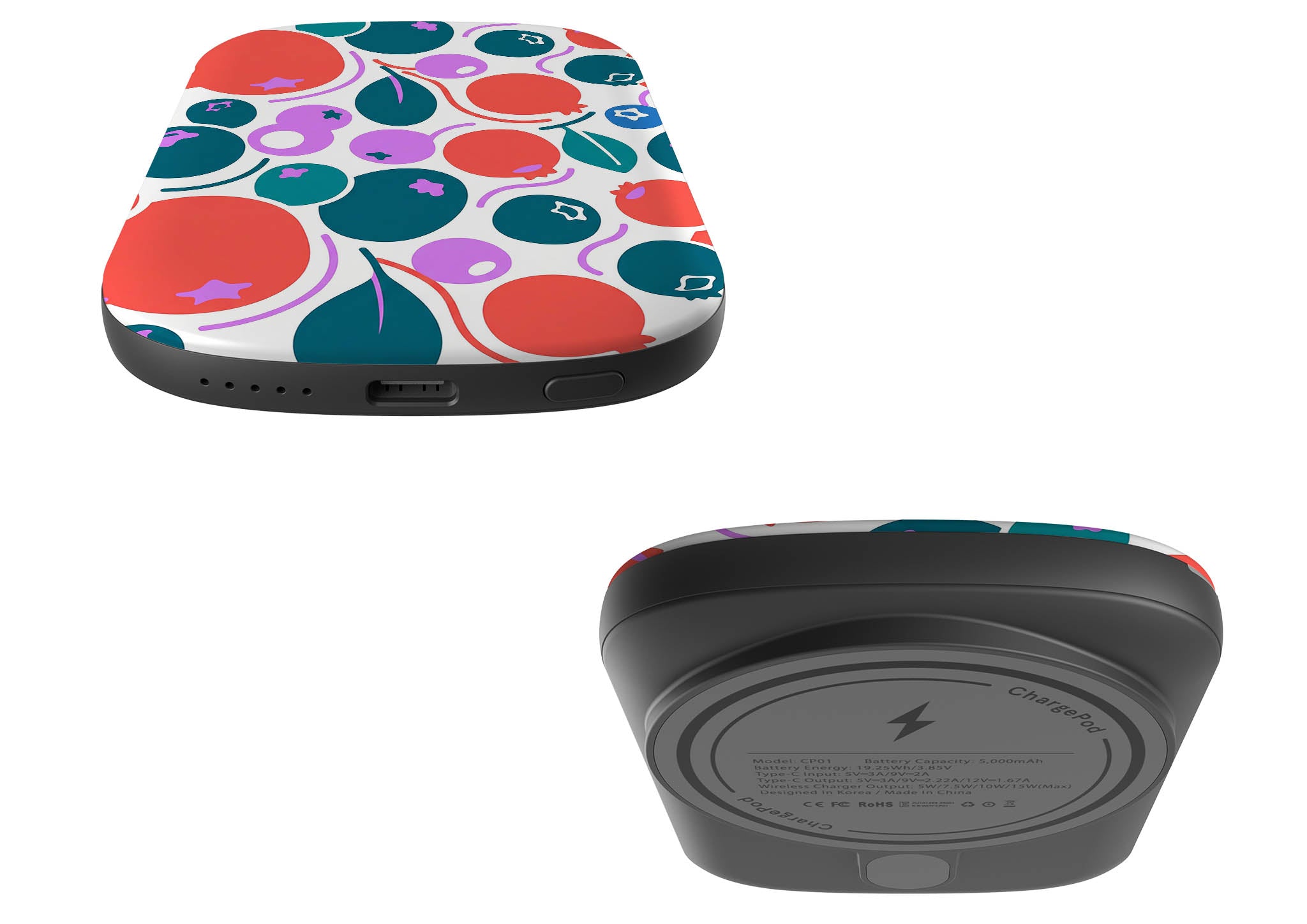 Berry Icon Remix by Salla Niemi — MagSafe CHARGEPOD — Finnaij
