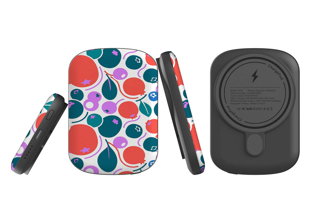 Berry Icon Remix by Salla Niemi — MagSafe CHARGEPOD — Finnaij