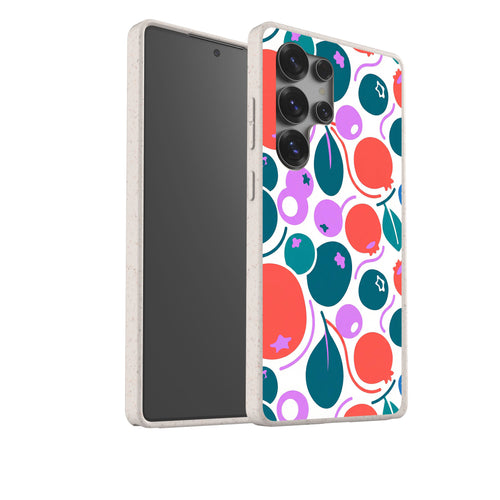 Berry Icon Remix by Salla Niemi — Samsung Galaxy Bio-degradable Case — Finnaij