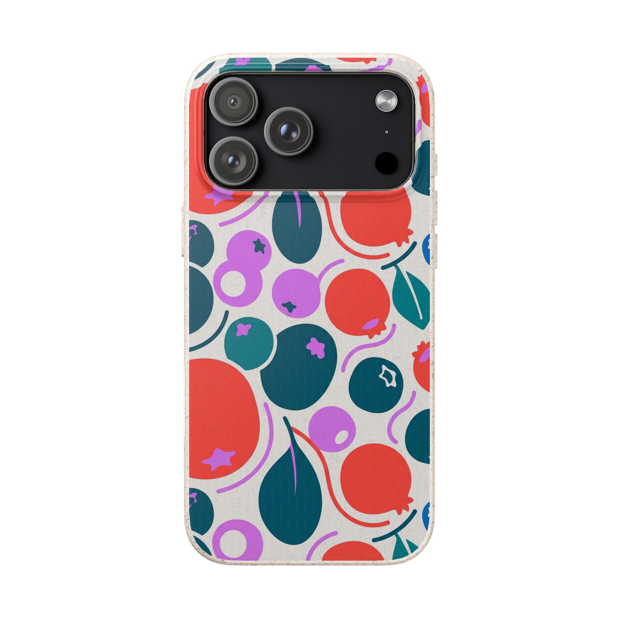 Berry Icon Remix by Salla Niemi — iPhone Bio-degradable Case — Finnaij