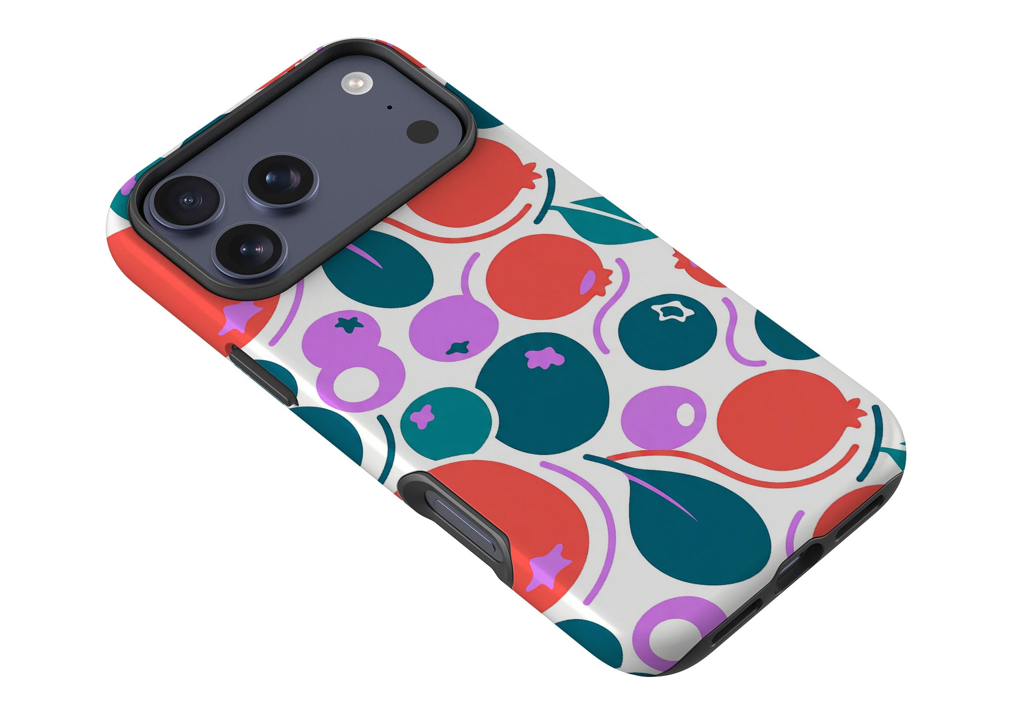 Berry Icon Remix by Salla Niemi Tough Case for iPhone — Finnaij