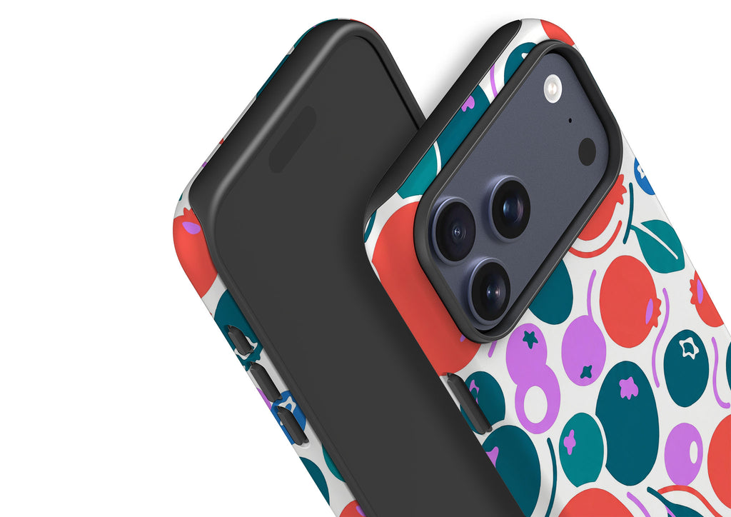 Berry Icon Remix by Salla Niemi Tough Case for iPhone — Finnaij