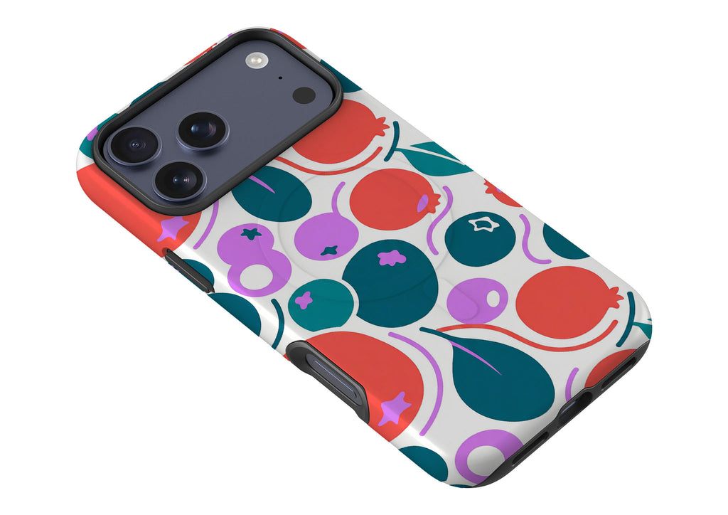 Berry Icon Remix by Salla Niemi — Magsafe Tough Case for iPhone — Finnaij
