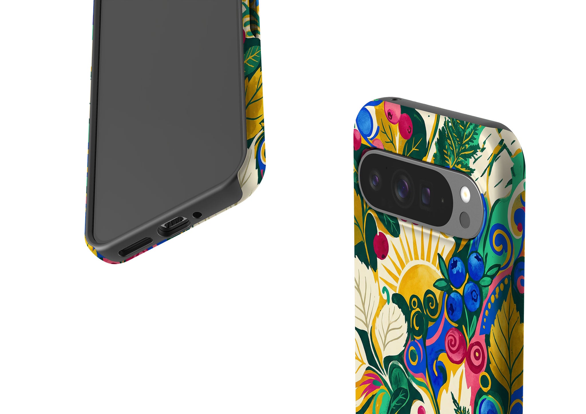 Berry Meadow Glow by Aino Kallio Tough Case for Google Pixel — Finnaij