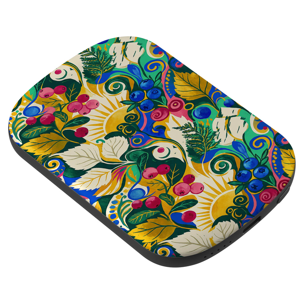 Berry Meadow Glow by Aino Kallio — MagSafe CHARGEPOD — Finnaij